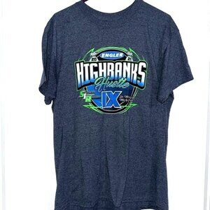Engler Highbanks Hustle 2021 Racing T-Shirt Charcoal Gray XL Southern Illinois R